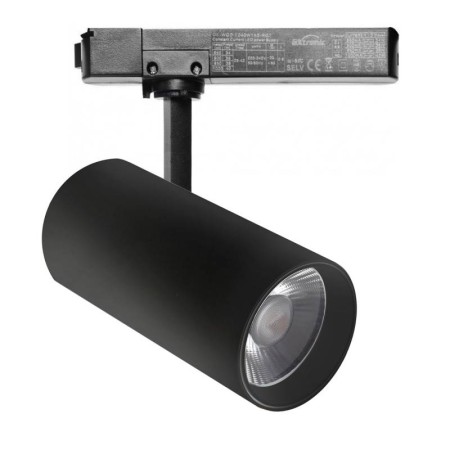 Foco LED ZOLTAR carril Monofásico, 34-40W, CRI
