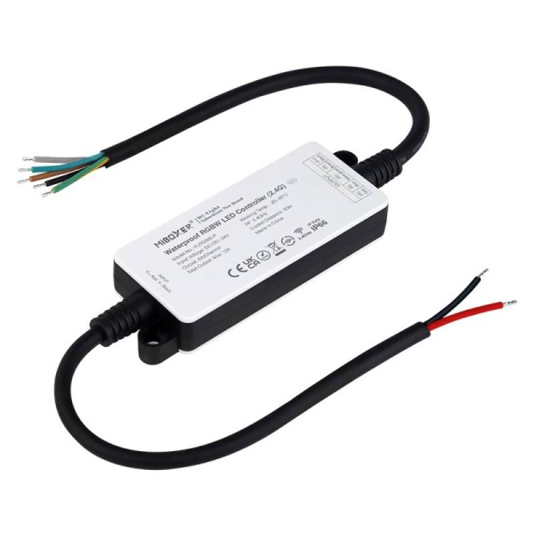 Controlador RGBW 2.4G DC12-24V 12A, IP66