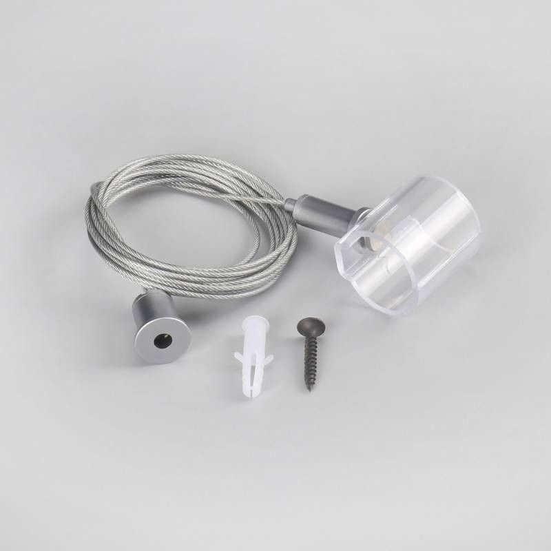 Kit accesorios NEON ⦰24mm instalación clip telescópico, 2pcs