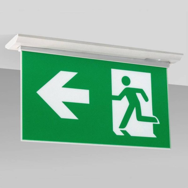 Luz de emergencia LED SIGN Empotrada SL1