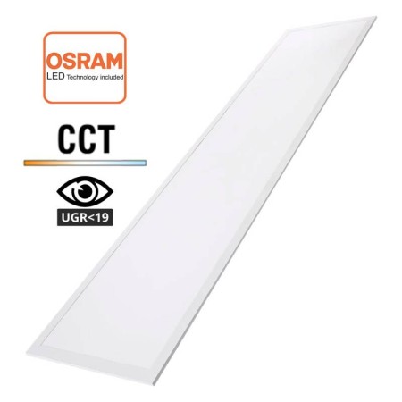 Panel LED 48W-40W-36W-24W, 30x120cm, 4CCT, UGR