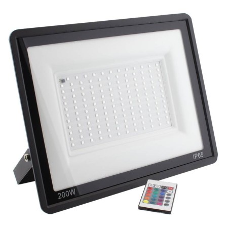 Proyector LED RGB, 200W + mando a distancia