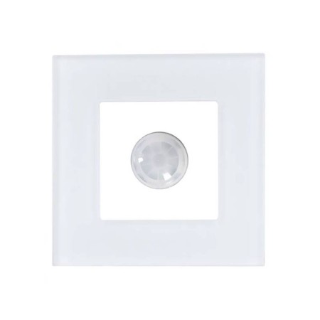 Interruptor Detector de Movimiento IR KOOB frontal PC blanco