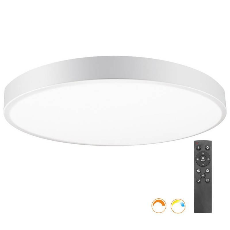 Kramfor BIG Plafón, 70W, Ø80cm, CCT, blanco
