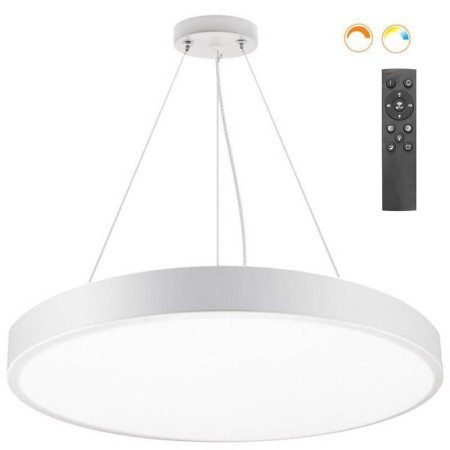 Kramfor BIG Suspend, 70W, Ø80cm, CCT, blanco