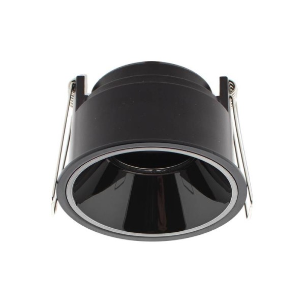 Downlight Led MOS UGR17 Round, 7W, negro/negro