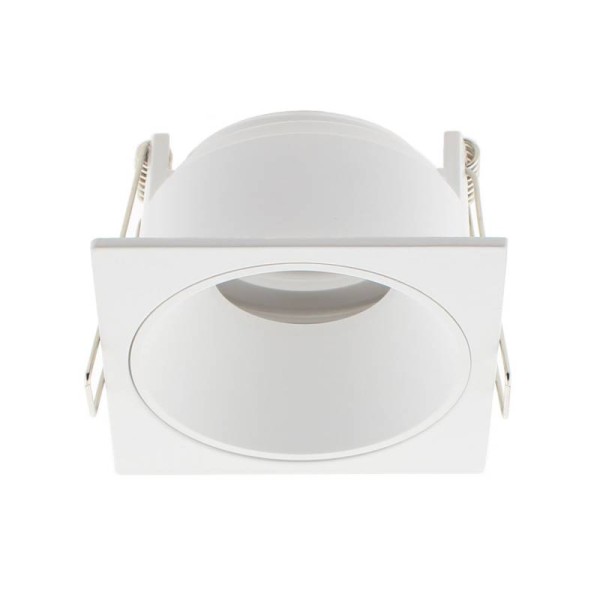 Downlight Led MOS UGR17 Square, 7W, blanco/blanco
