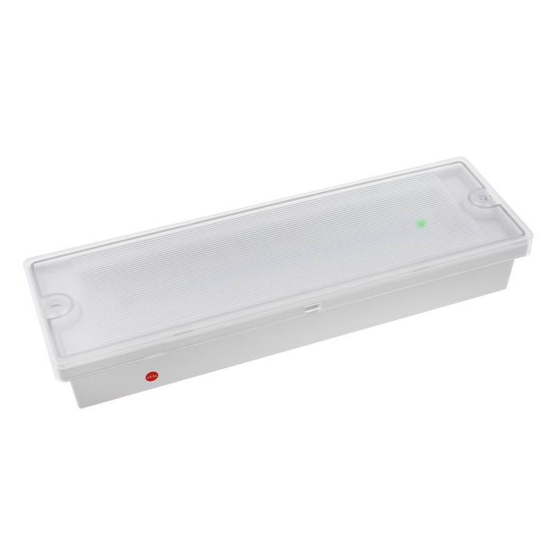 Luz de emergencia LED RECLUX, Estanca IP65, Permanente / No permanente