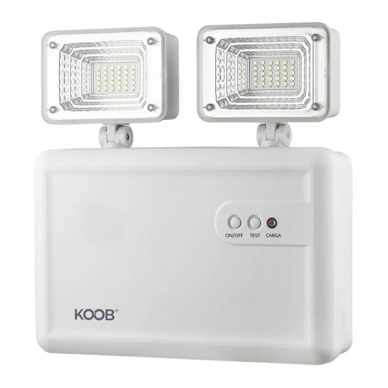Luz de emergencia LED ROMLUX, Estanca IP65, Industrial