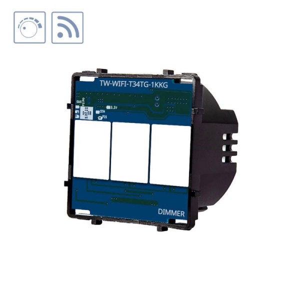 Interruptor táctil con regulador TRIAC Dimmer + WiFi KOOB