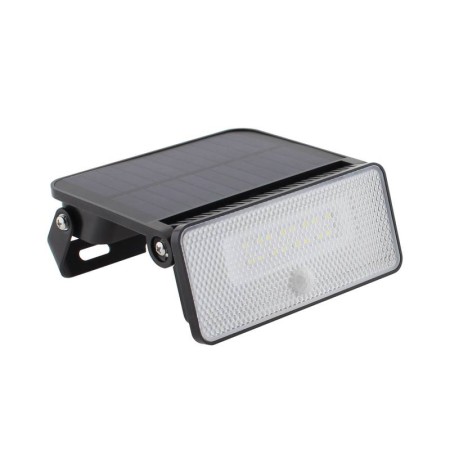 Aplique LED SOLAR TAZ 30W, sensor PIR, batería reemplazable, Litio 3,7V - 2000mAH