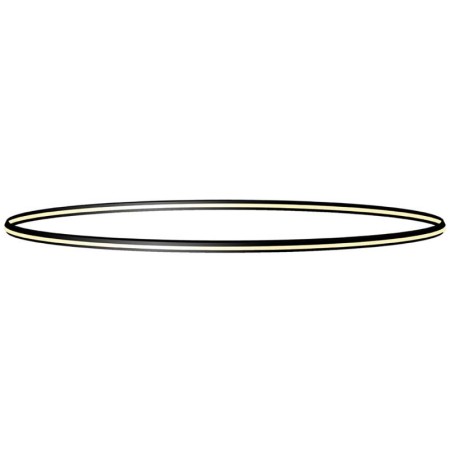 KIT - Perfil aluminio circular CYCLE IN+OUT, Ø1400mm, negro