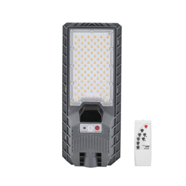 Farola LED Solar BASIC 100W, 3,7V / 2400mAH