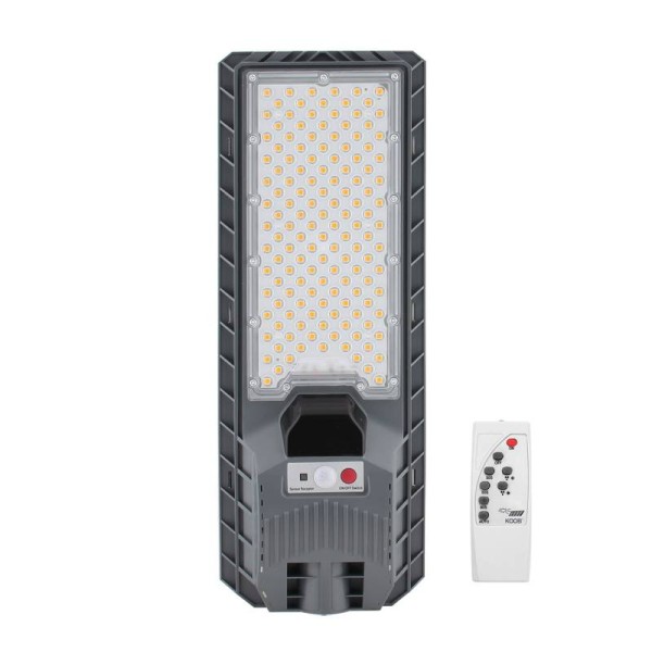 Farola LED Solar BASIC 200W, 3,7V / 3000mAH