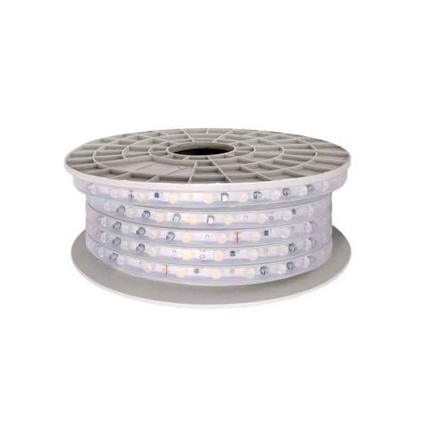 Tira LED 220V WALL WASHER 30º, 16*20mm, 12,5W/m, 10 metros, IP67, 25cm corte