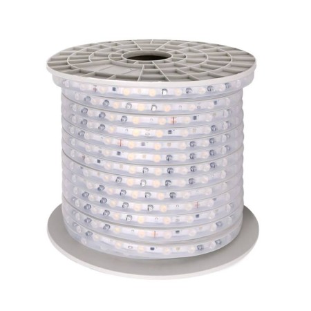 Tira LED 220V WALL WASHER 30º, 16*20mm, 12,5W/m, 50 metros, IP67, 25cm corte