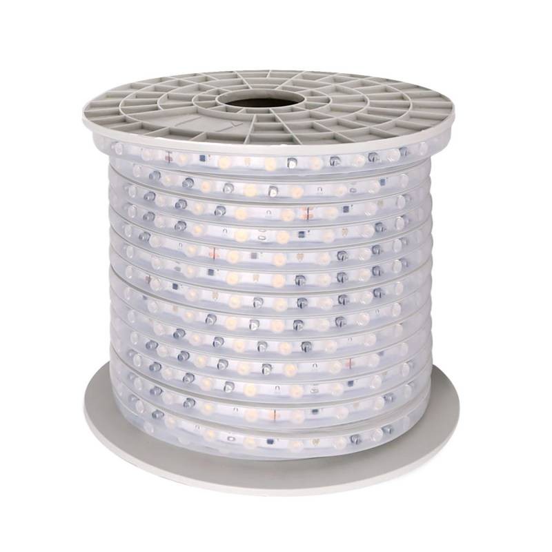 Tira LED 220V WALL WASHER 30º, 16*20mm, 12,5W/m, 50 metros, IP67, 25cm corte