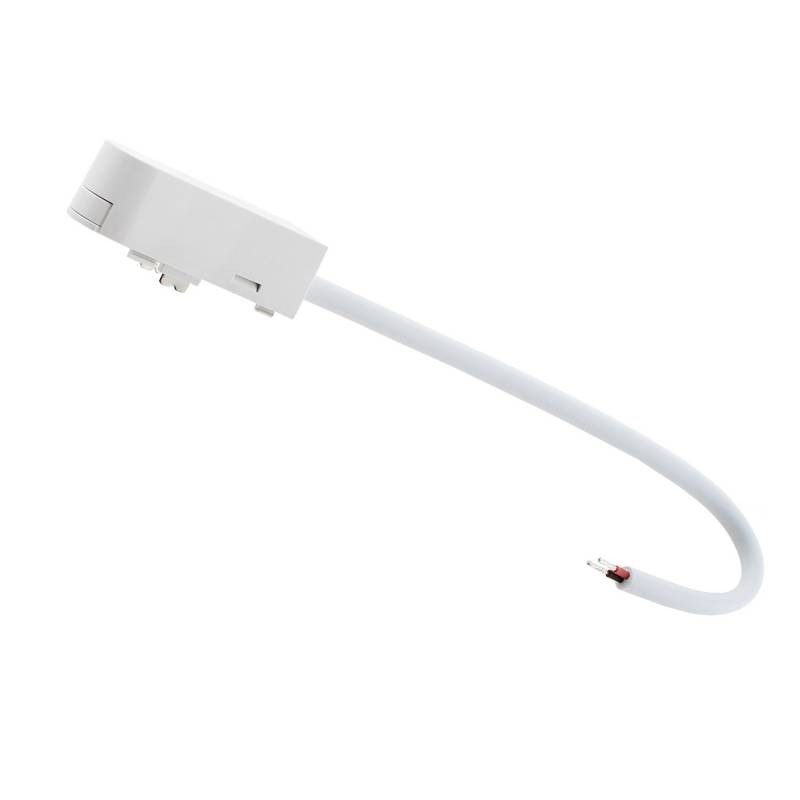Conector a red Carril SLIM 48V, blanco
