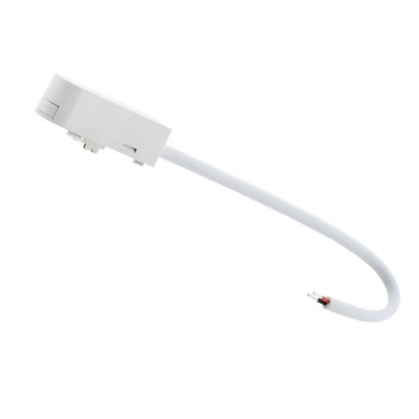 Conector a red Carril SLIM 48V, blanco