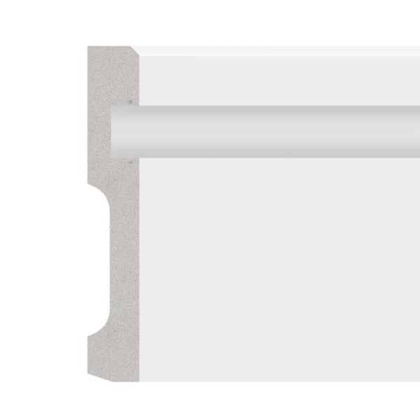 Moldura Rodapié para Tira Led KB20, 2m