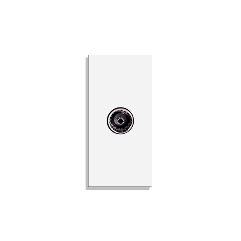 Conector TV KOOB, blanco