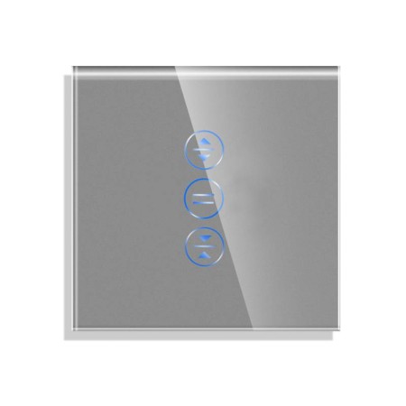 Frontal cristal gris KOOB persianas, 1 Módulo