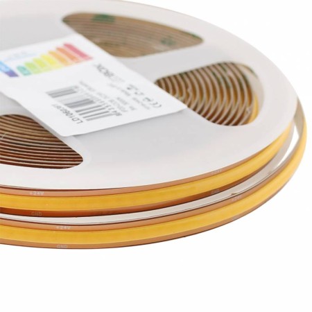 Tira LED Monocolor COB, ChipLed Samsung, DC24V, 5m (528Led/m), 65W, IP20, Corte libre