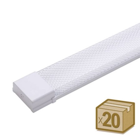 Pack 20 pantallas Led SLUM LINE, 50W, 120cm