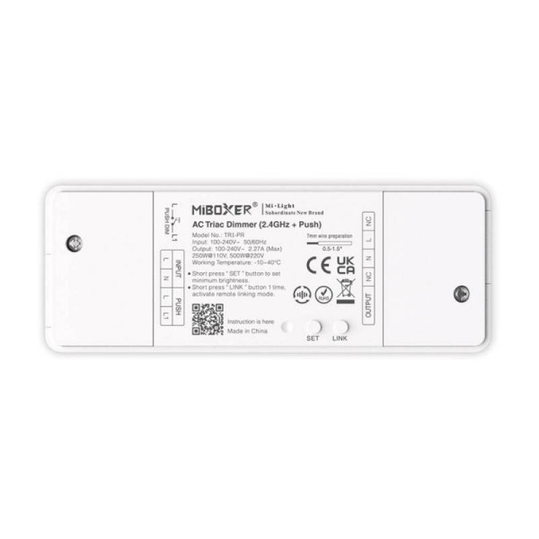 Regulador TRIAC Dimmer 500W, RF-multifunción PR