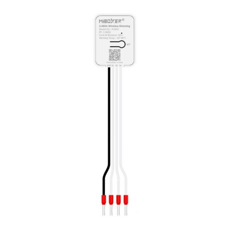 Pulsador inalámbrico RF, 3V, RGB+CCT