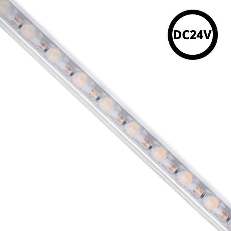 Tira LED DC24V WALL WASHER 30º, 18*16mm, 5 metros, IP67, 2,4cm corte