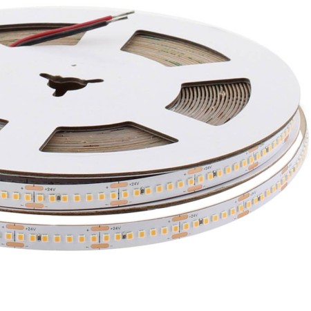 Tira LED Monocolor SMD2025, DC24V, 10 metros (280Led/m), Corte libre, 120W, IP20