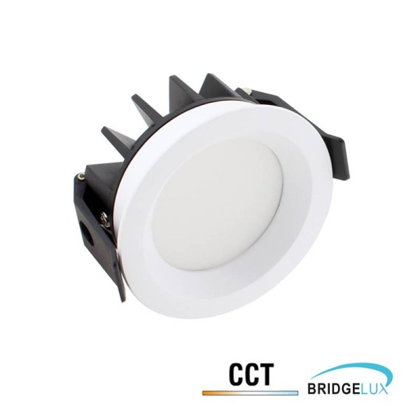 Downlight Led LUCERNA BRIDGELUX Chip, 12W, UGR 19, 100º, 3CCT, blanco