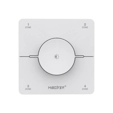Mando RF mono+CCT Magnetic rueda, 4 zonas, blanco