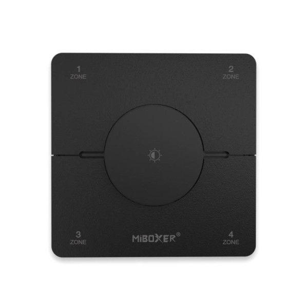 Mando RF mono+CCT Magnetic rueda, 4 zonas, negro
