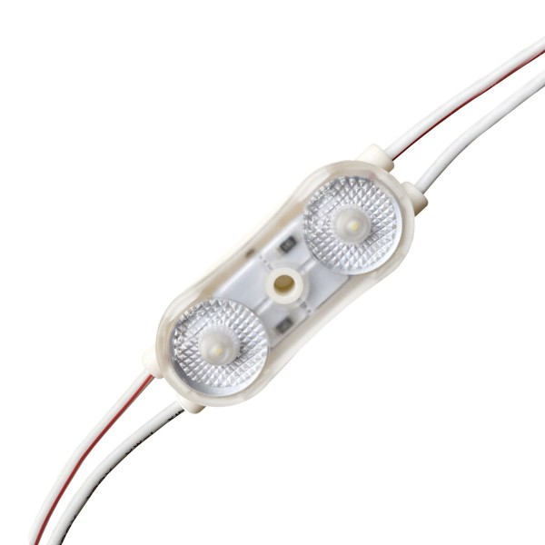 Módulo Led DC12V, ABS 2xSMD2835, 1W