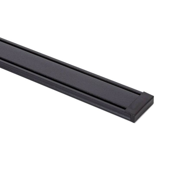 Carril SLIM 48V, 2m, negro
