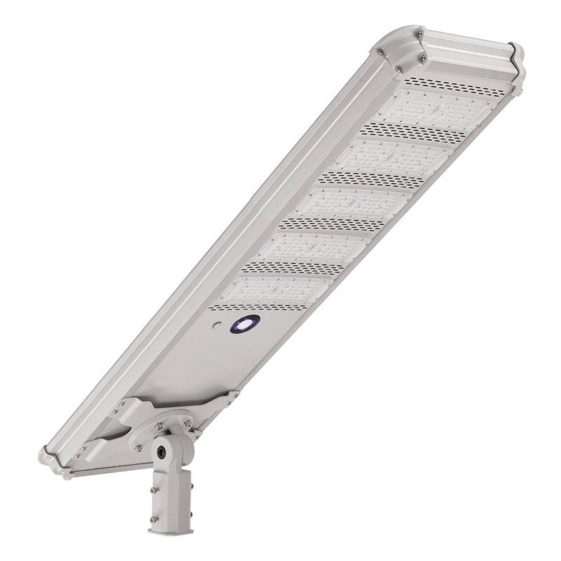 Led Solar STREET 500W, 4500K, 18V 100W, Life PO4 batería 12.8V 30AH