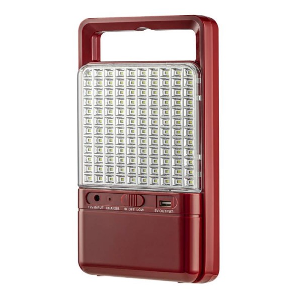Emergencia portátil LED STAD multifunción, rojo