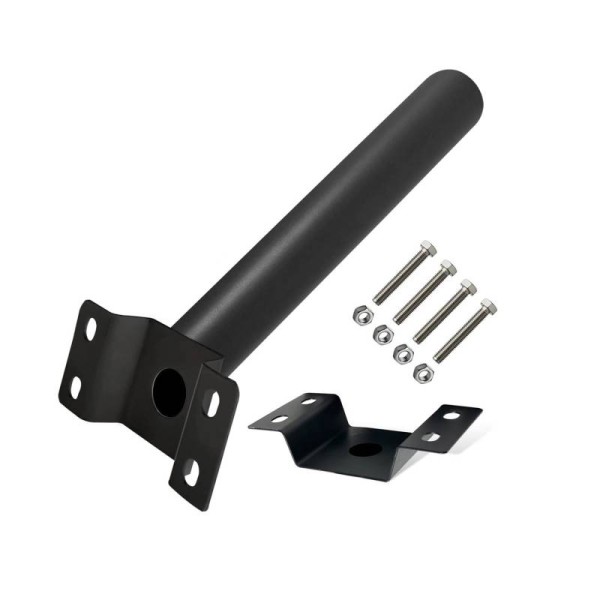 Soporte recto 49cm para farola 58mm para poste o pared