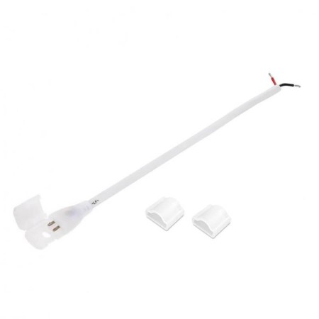 Kit Conector tira LED 220V SMD2835 DUAL + Tapas