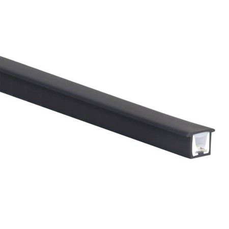 Led NEON Flex negro, 10x10mm, DC24V, 180Led/m, 5m, corte libre, 50w