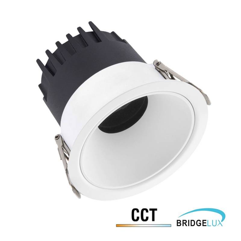 Downlight Led FRESER BRIDGELUX Chip, 10W, UGR 19, 36º, 3CCT, blanco