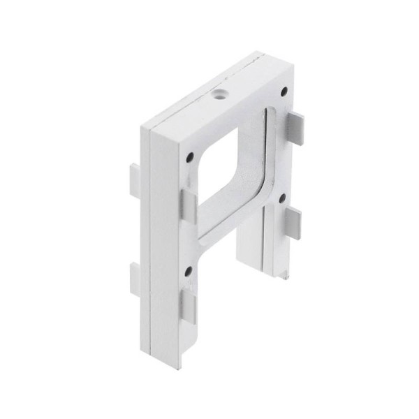 Conector 50*75mm para Perfil circular MOON, blanco