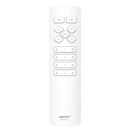 Mando a distancia 4 zonas monocolor/CCT C1, blanco