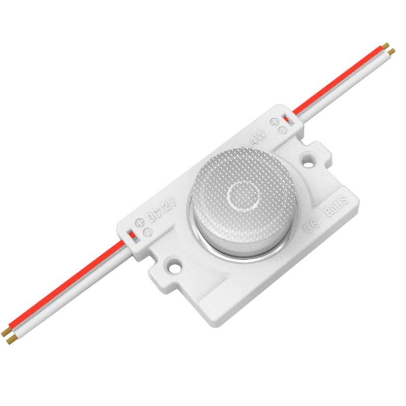 Módulo Led 1xSMD3535, lente 10*30°, DC12V, 2.4W, IP65