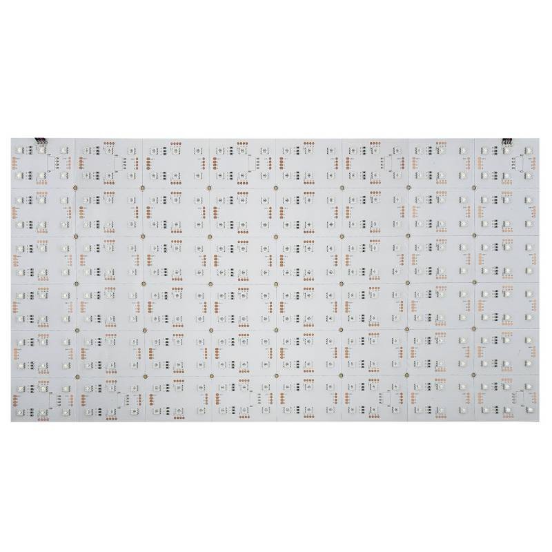 Hoja flexible DC24V, IP20, 240*480mm, 288ed, 55W, RGB