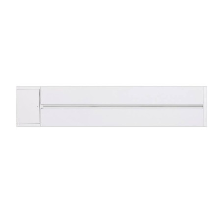 Carril base con interruptor 32A, 40cm KOOB, blanco