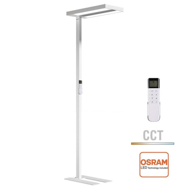 Lámpara de pie HONEY DUAL (Luz LED + Calefacción)