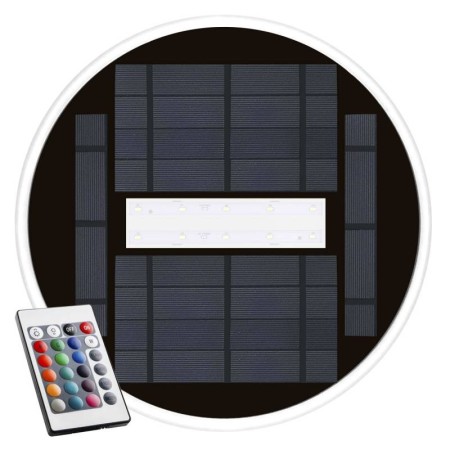 Lámpara LED SOLAR para piscinas Ø309mm, IP68, 36*02W, RGB